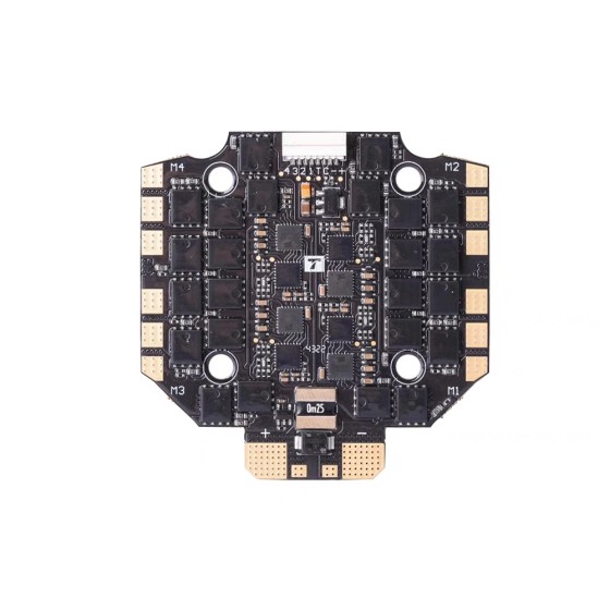 NEW T-MOTOR C80A 4IN1 4-8S Blheli32 Dual MOS FPV Racing Traverse Aircraft Model Unmanned Aircraft Electrical UAV Flight Control